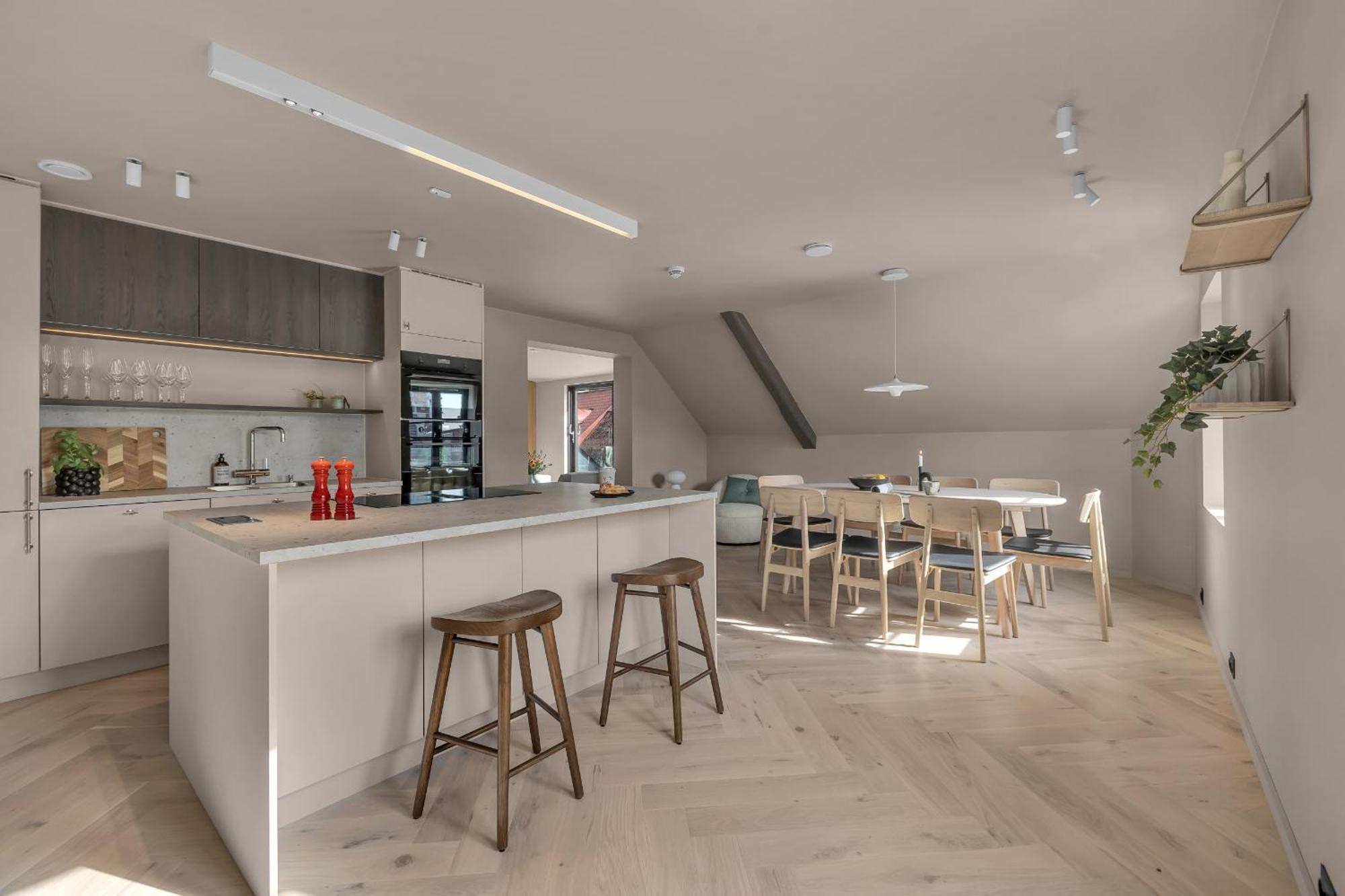 The Loft - Central Top Floor Apartment With 4 Bedrooms 트롬쇠 외부 사진